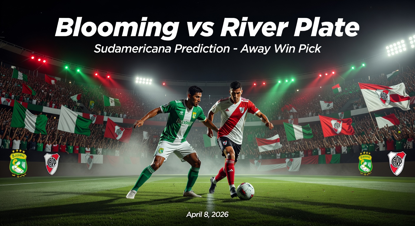 Blooming vs River Plate Pronóstico / Prediction