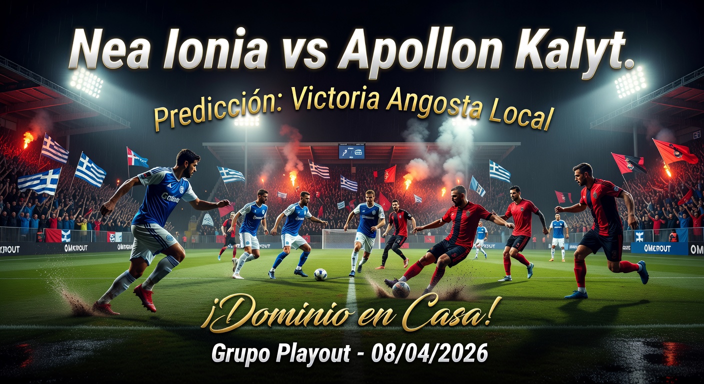 Nea Ionia vs Apollon Kalyt. Pronóstico / Prediction