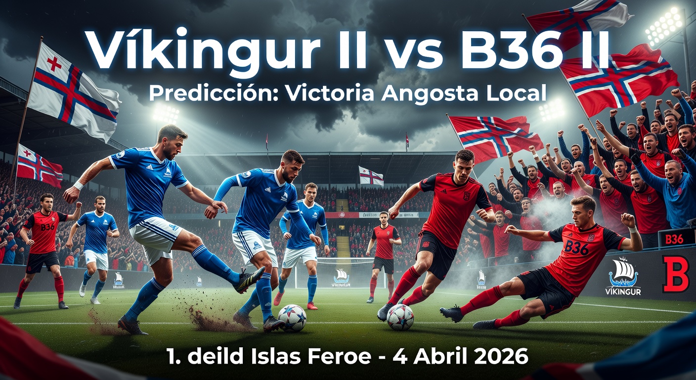 Víkingur II vs B36 II Pronóstico / Prediction