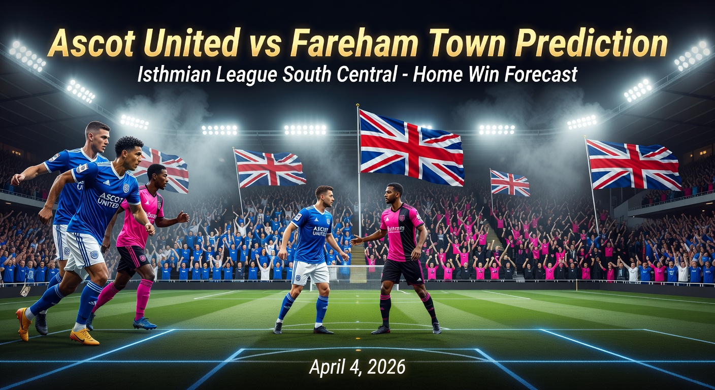 Ascot United vs Fareham Town Pronóstico / Prediction