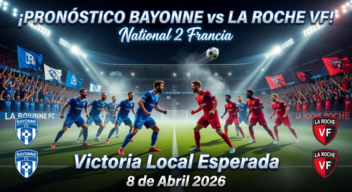Bayonne vs La Roche VF Pronóstico / Prediction
