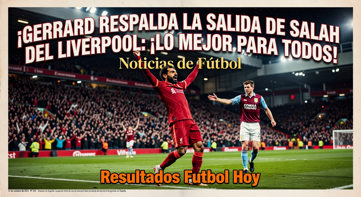 Steven Gerrard Backs Mohamed Salah's Liverpool Exit