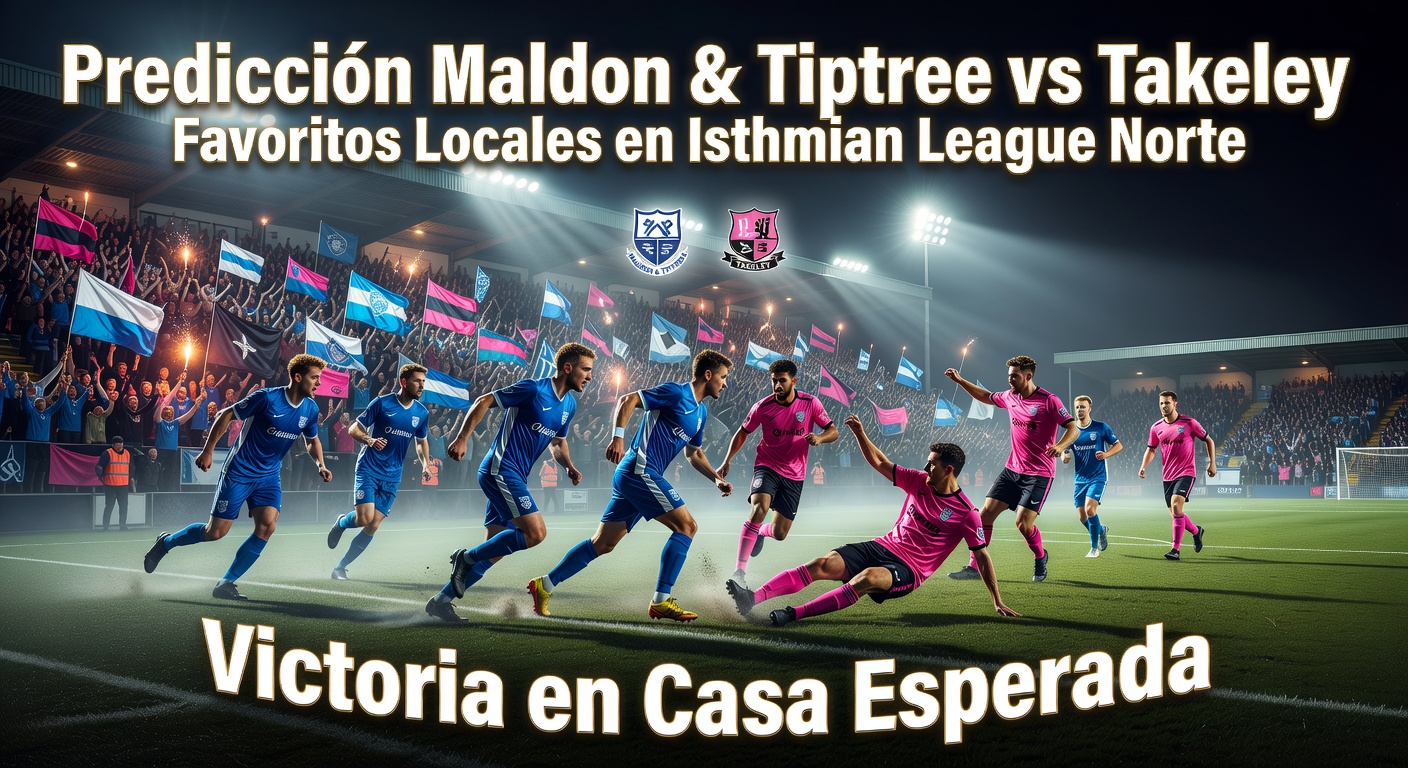 Maldon & Tiptree vs Takeley Pronóstico / Prediction