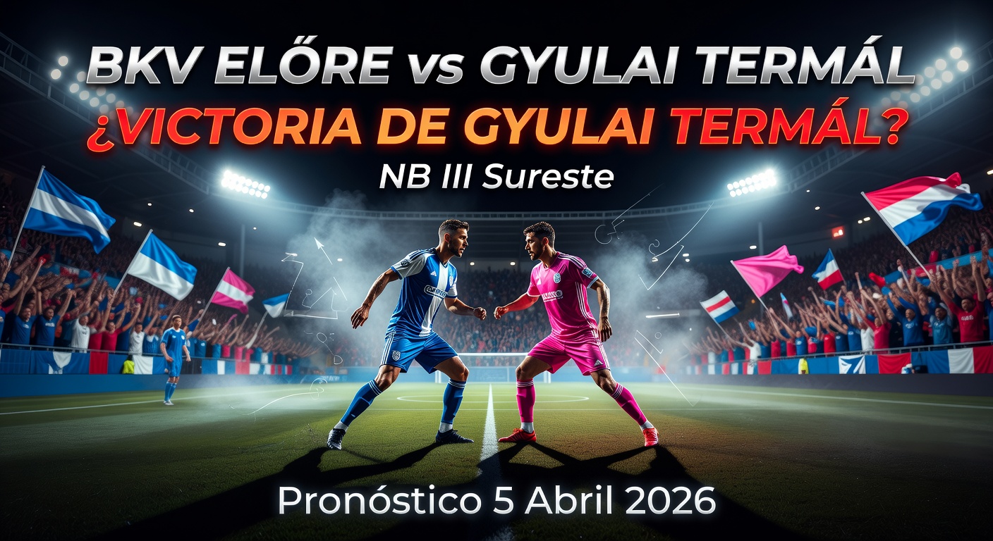 BKV Előre vs Gyulai Termál Pronóstico / Prediction