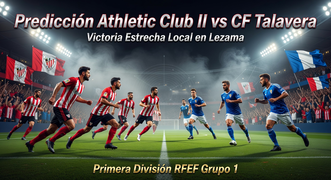 Athletic Club II vs CF Talavera Pronóstico / Prediction