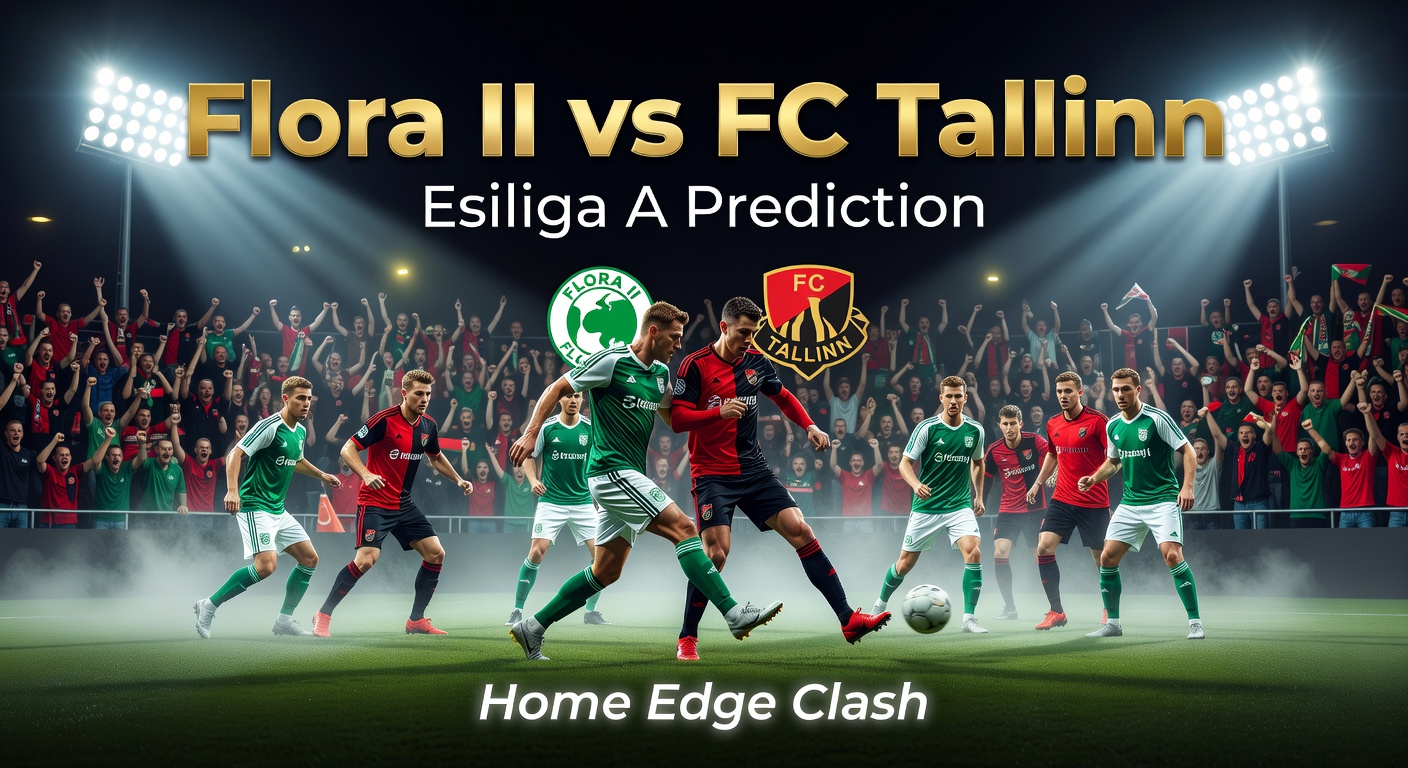 Flora II vs FC Tallinn Pronóstico / Prediction
