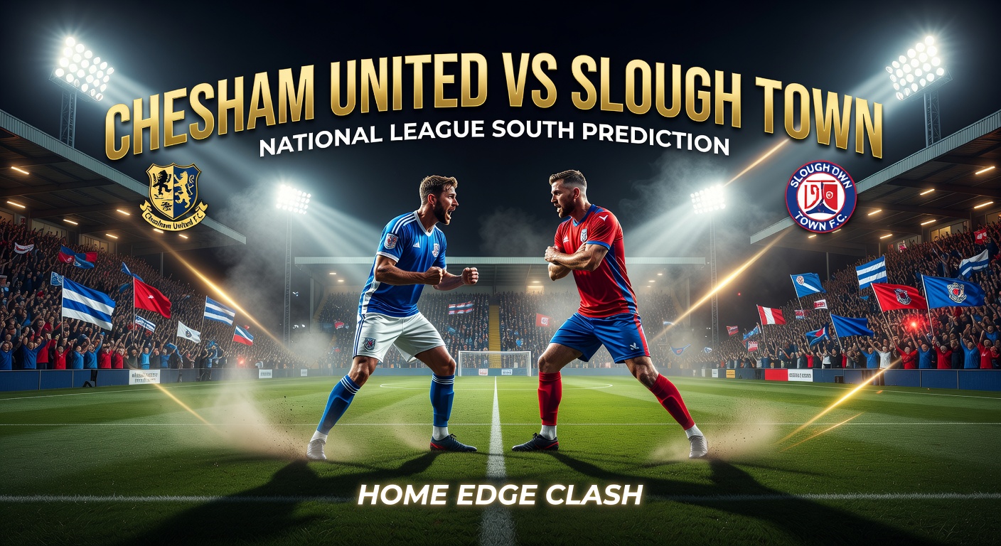 Chesham United vs Slough Town Pronóstico / Prediction