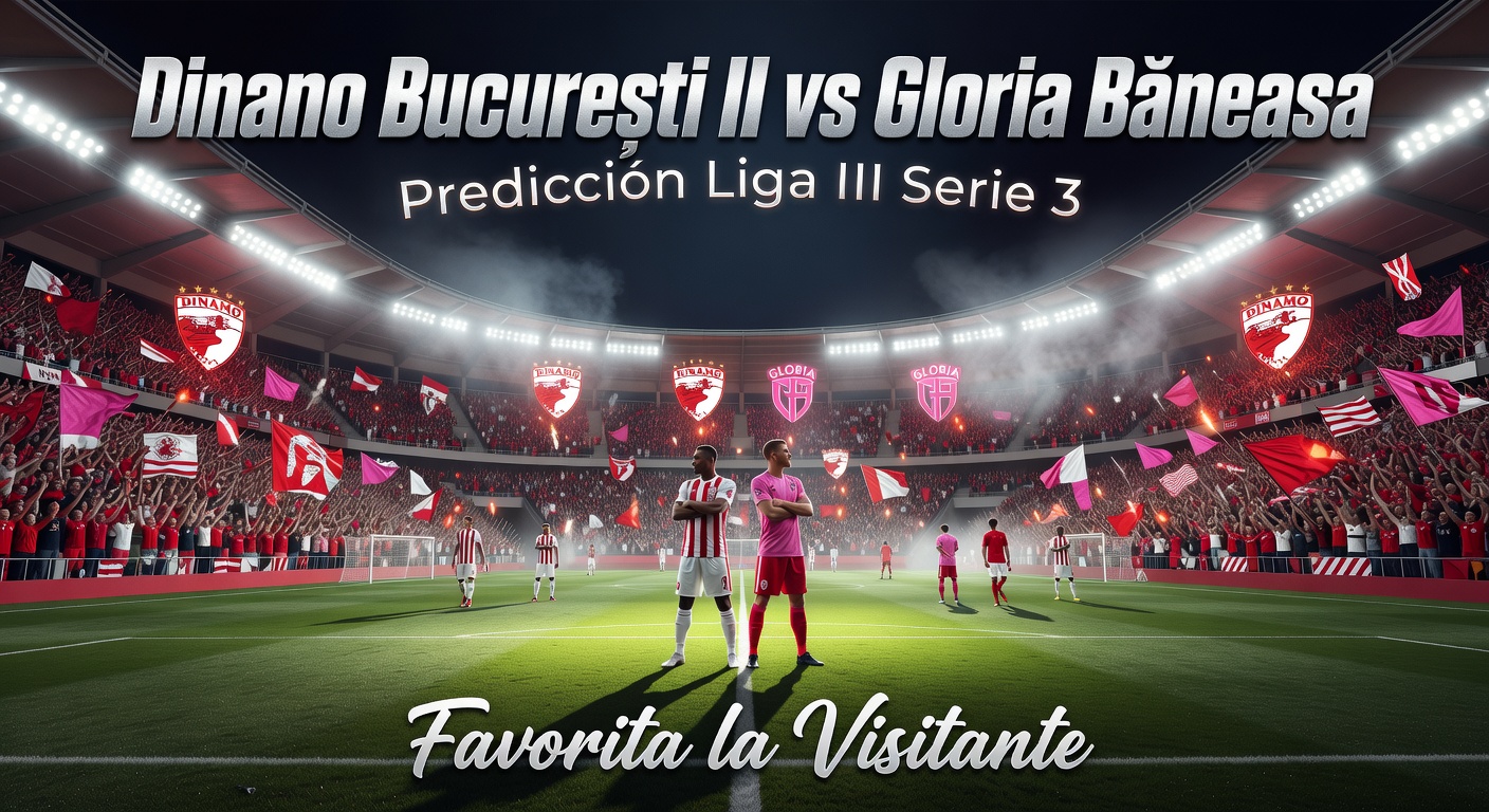 Dinamo Bucureşti II vs Gloria Băneasa Pronóstico / Prediction