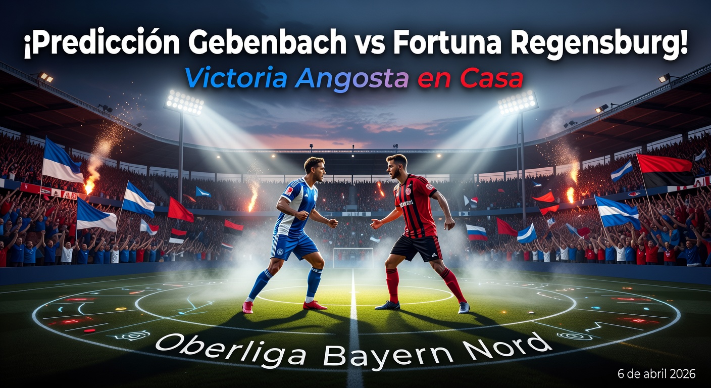 Gebenbach vs Fortuna Regensburg Pronóstico / Prediction