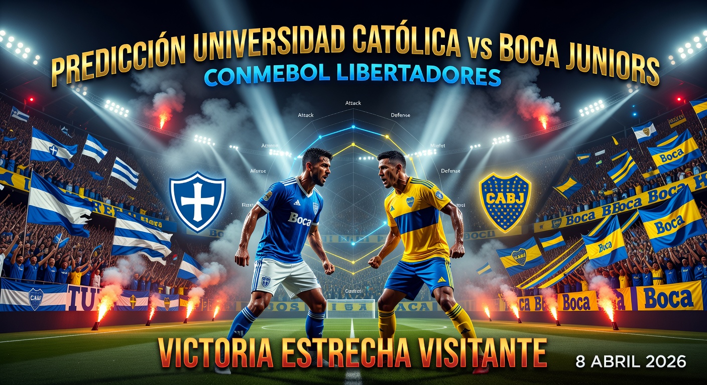 U. Catolica vs Boca Juniors Pronóstico / Prediction