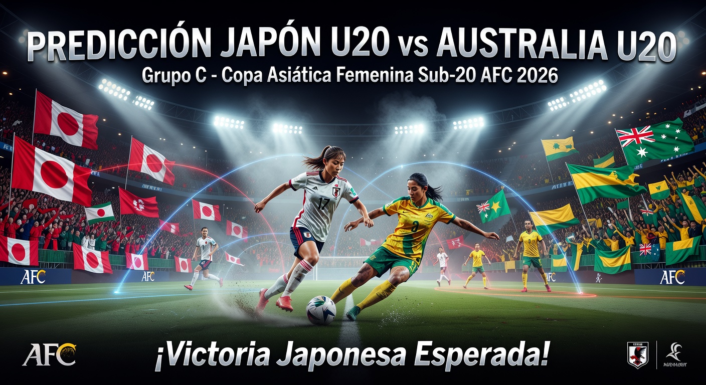 Japan U20 W vs Australia U20 W Pronóstico / Prediction