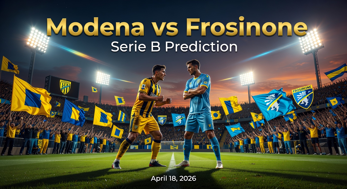 Modena vs Frosinone Pronóstico / Prediction