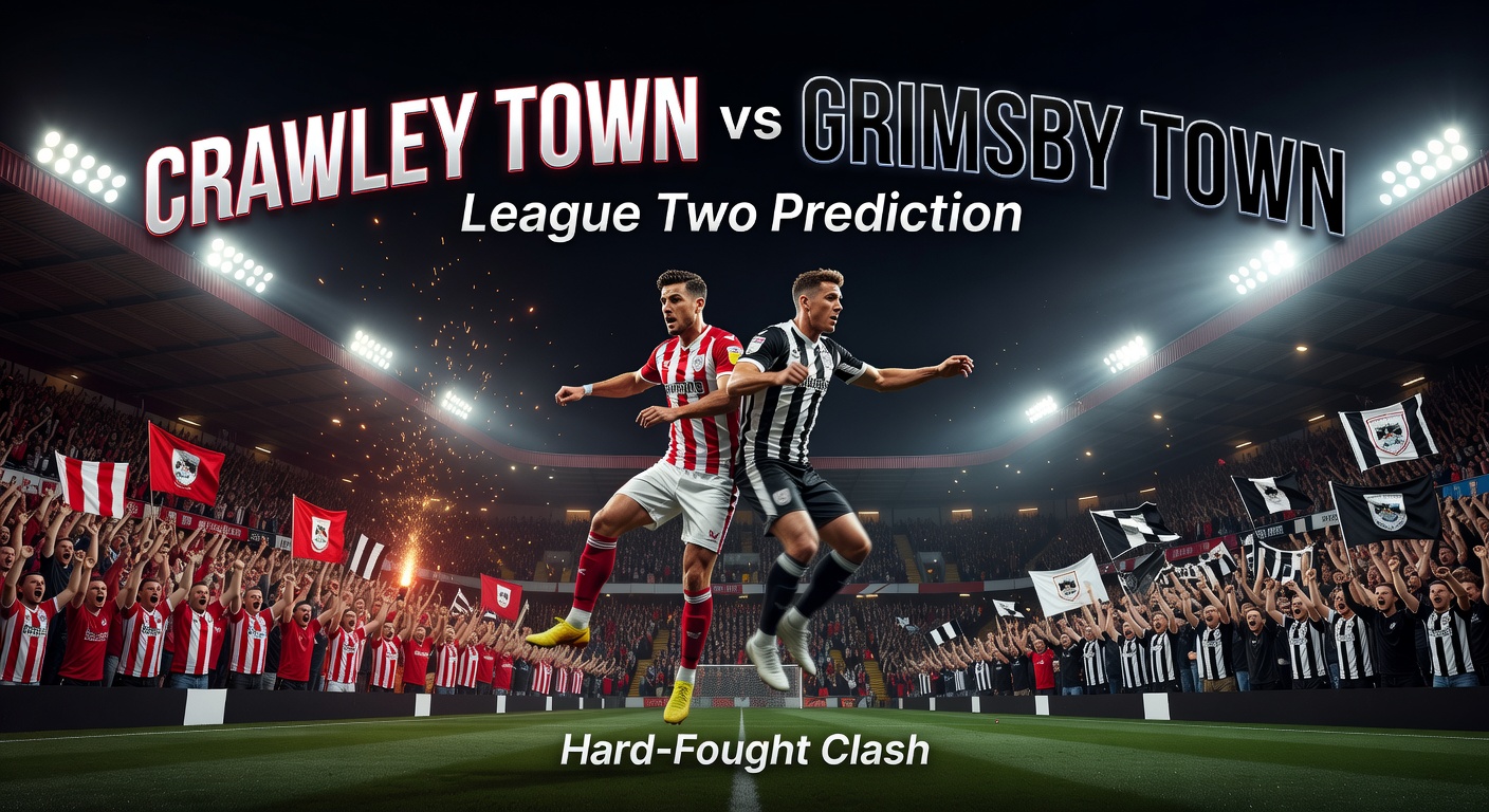 Crawley Town vs Grimsby Pronóstico / Prediction
