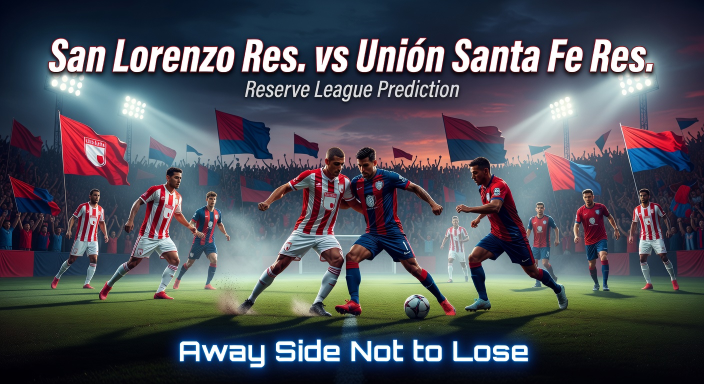 Unión Santa Fe Res. vs San Lorenzo Res. Pronóstico / Prediction