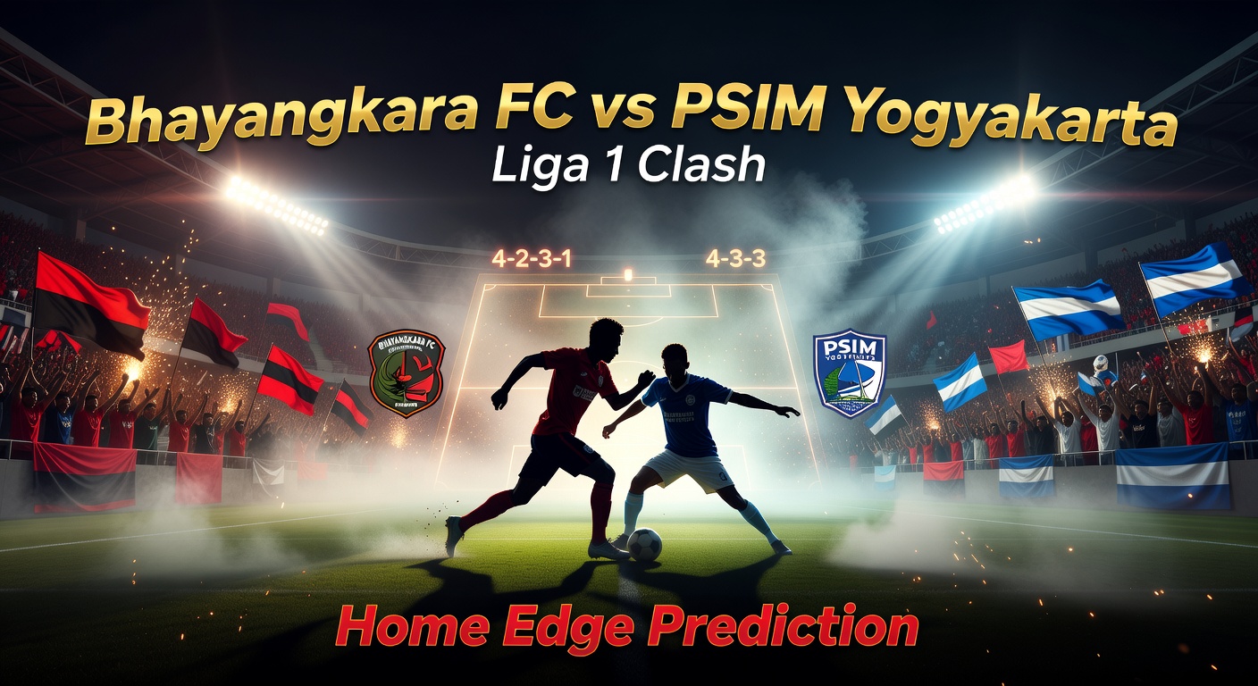Bhayangkara FC vs PSIM Yogyakarta Pronóstico / Prediction