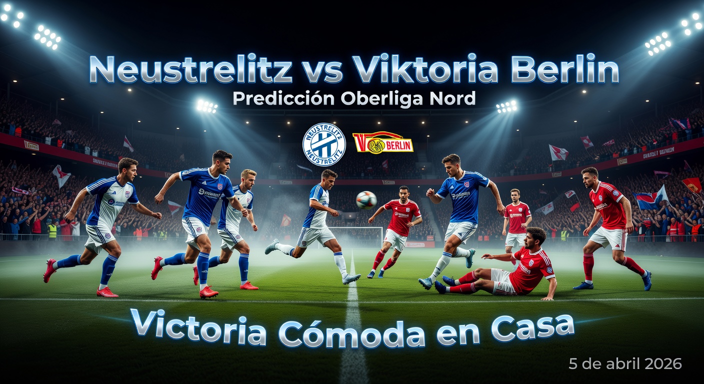 Neustrelitz vs Viktoria Berlin Pronóstico / Prediction