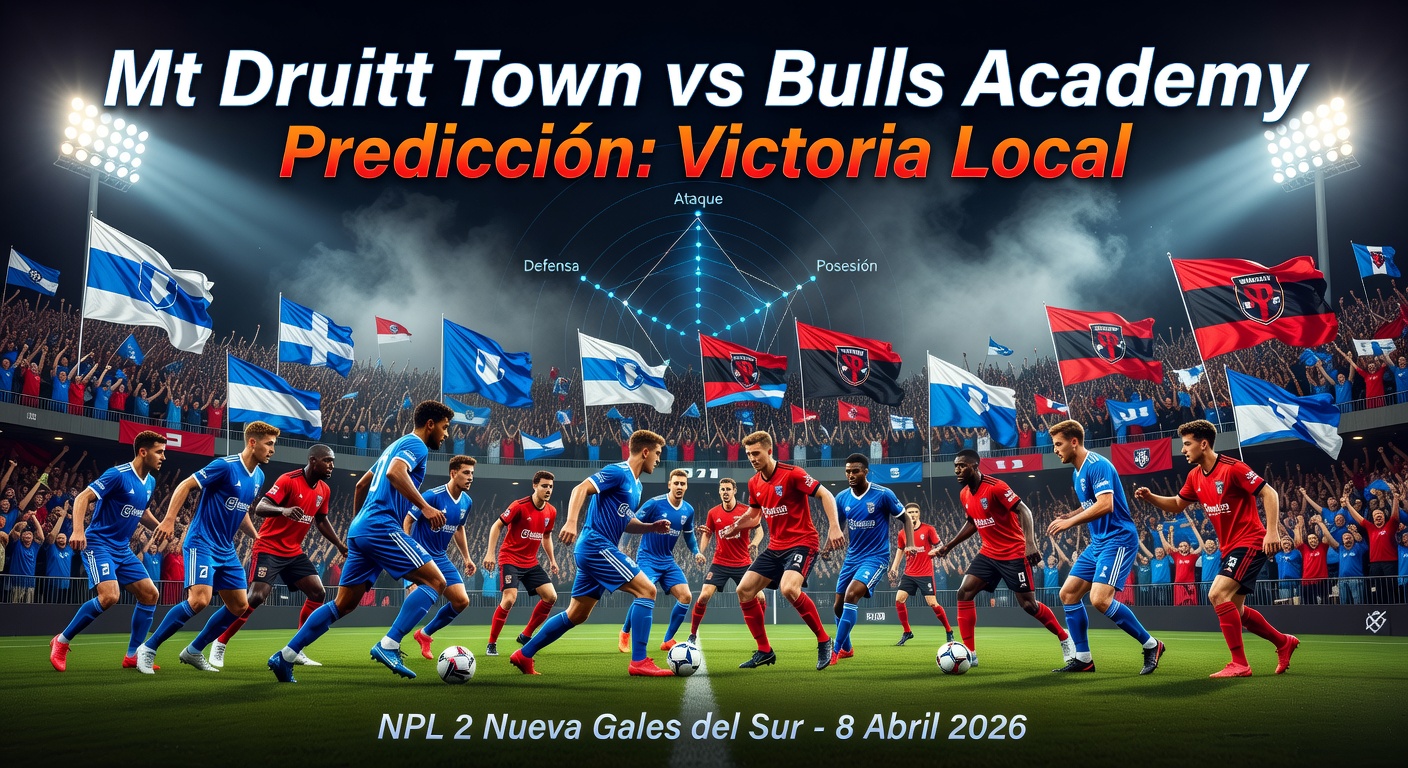 Mt Druitt Town vs Bulls Academy Pronóstico / Prediction