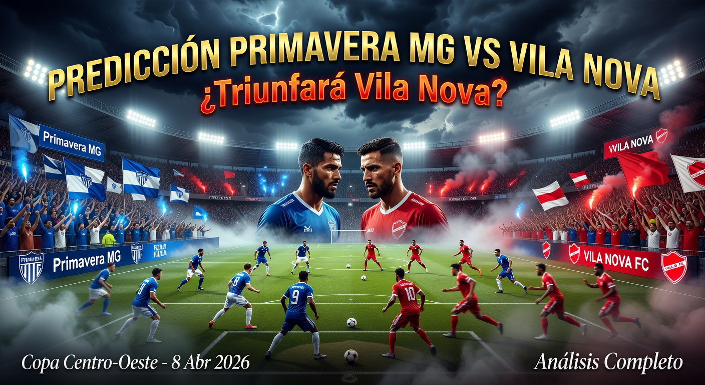 Primavera MG vs Vila Nova Pronóstico / Prediction