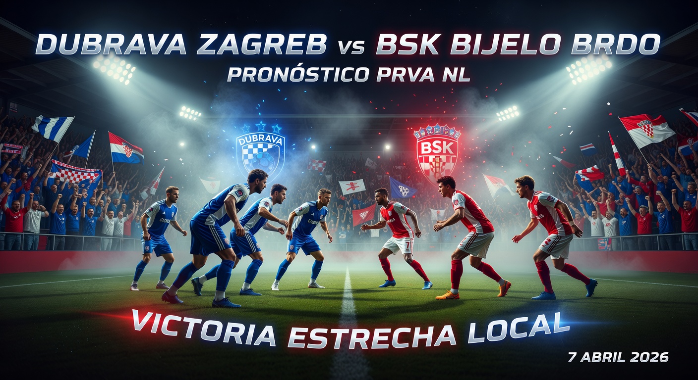 Dubrava Zagreb vs Bsk Bijelo Brdo Pronóstico / Prediction