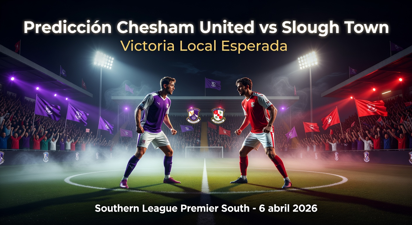 Chesham United vs Slough Town Pronóstico / Prediction