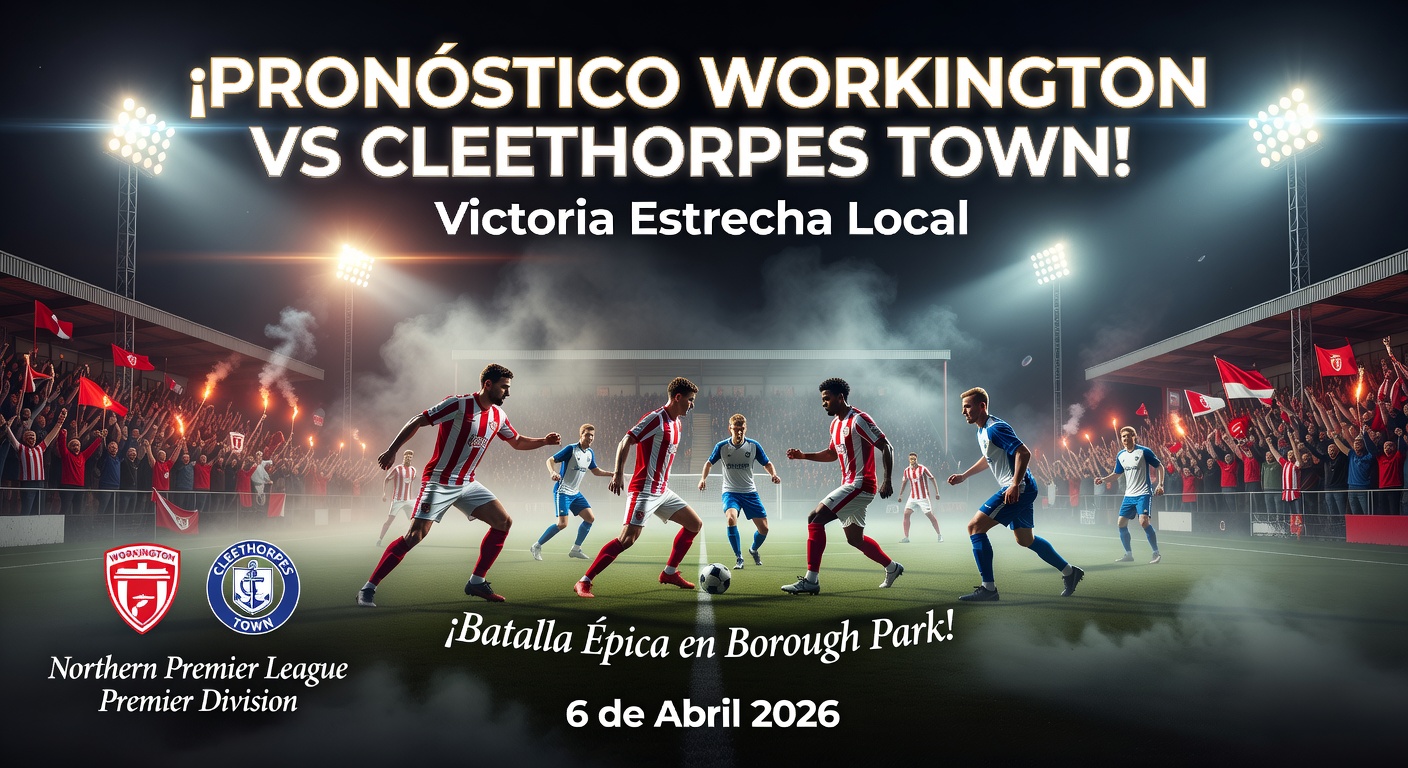 Workington vs Cleethorpes Town Pronóstico / Prediction