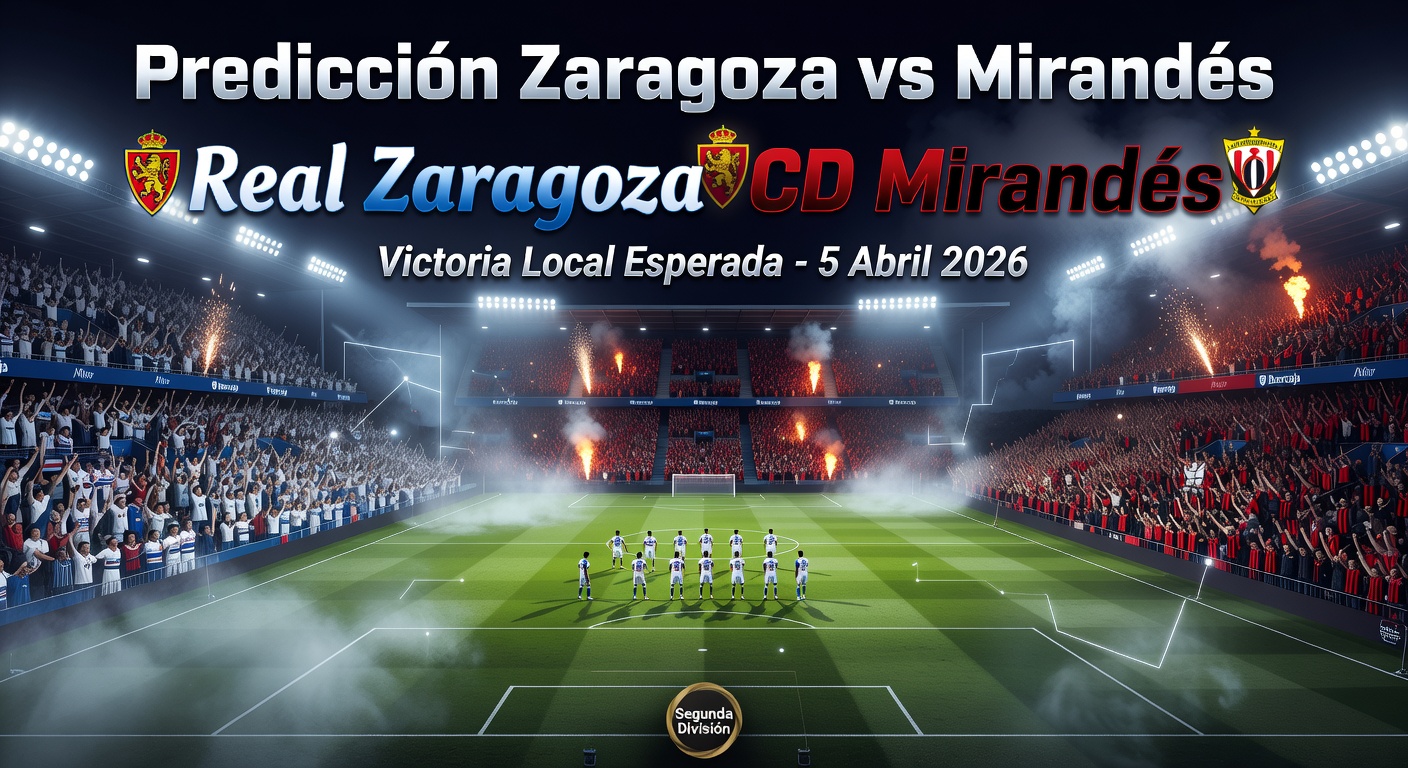 Zaragoza vs Mirandes Pronóstico / Prediction