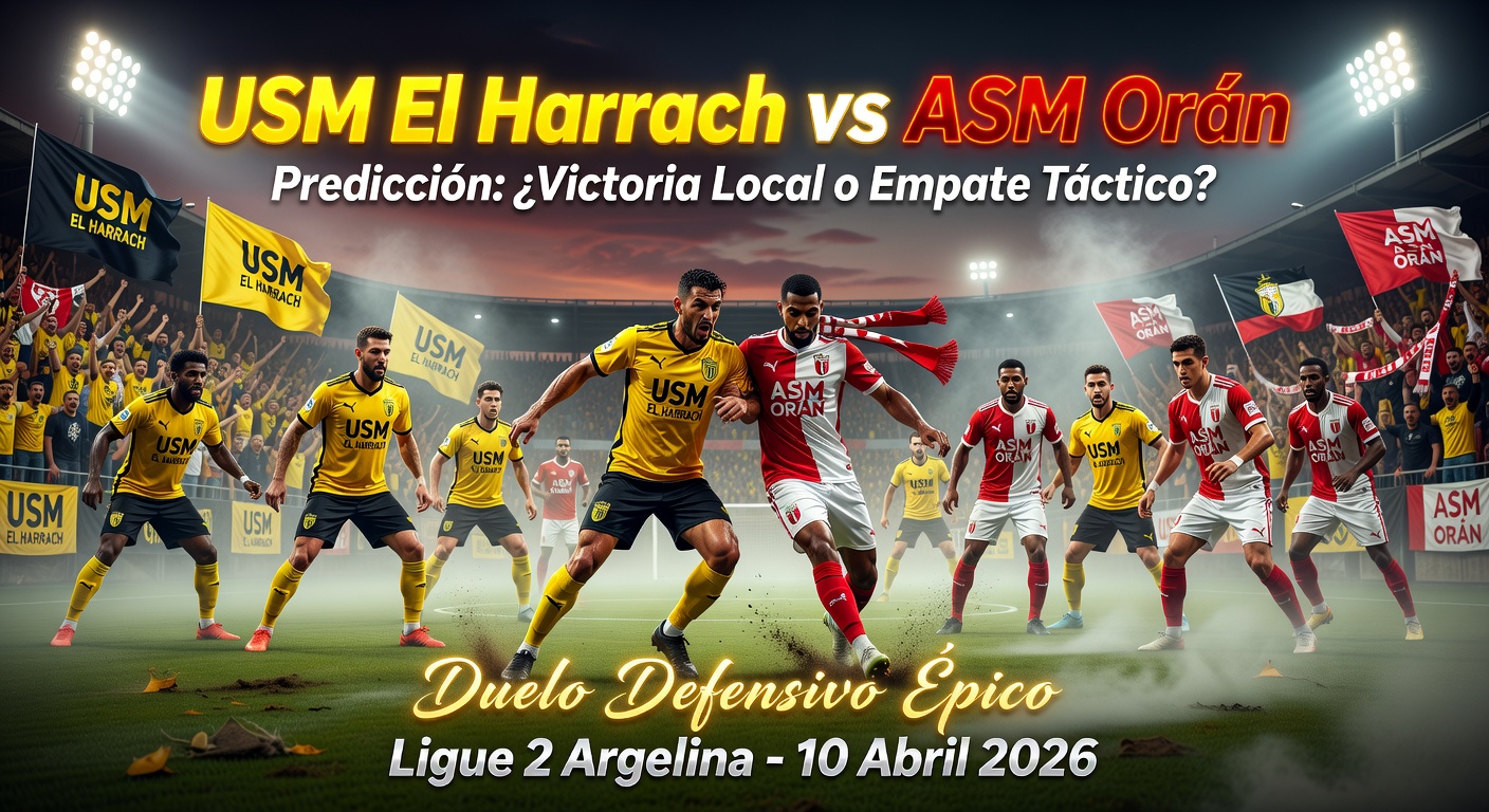 Usm El Harrach vs ASM Oran Pronóstico / Prediction