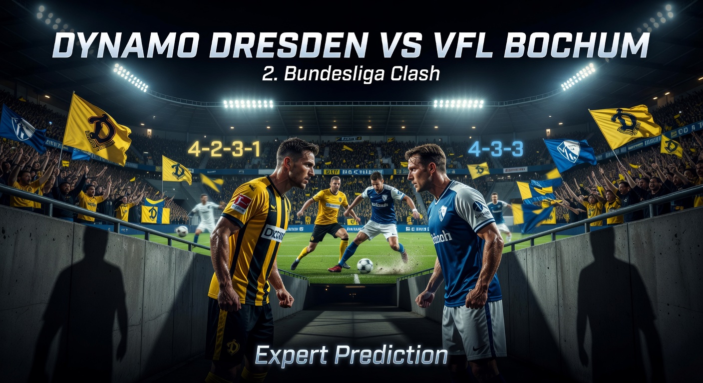 Dynamo Dresden vs VfL Bochum Pronóstico / Prediction