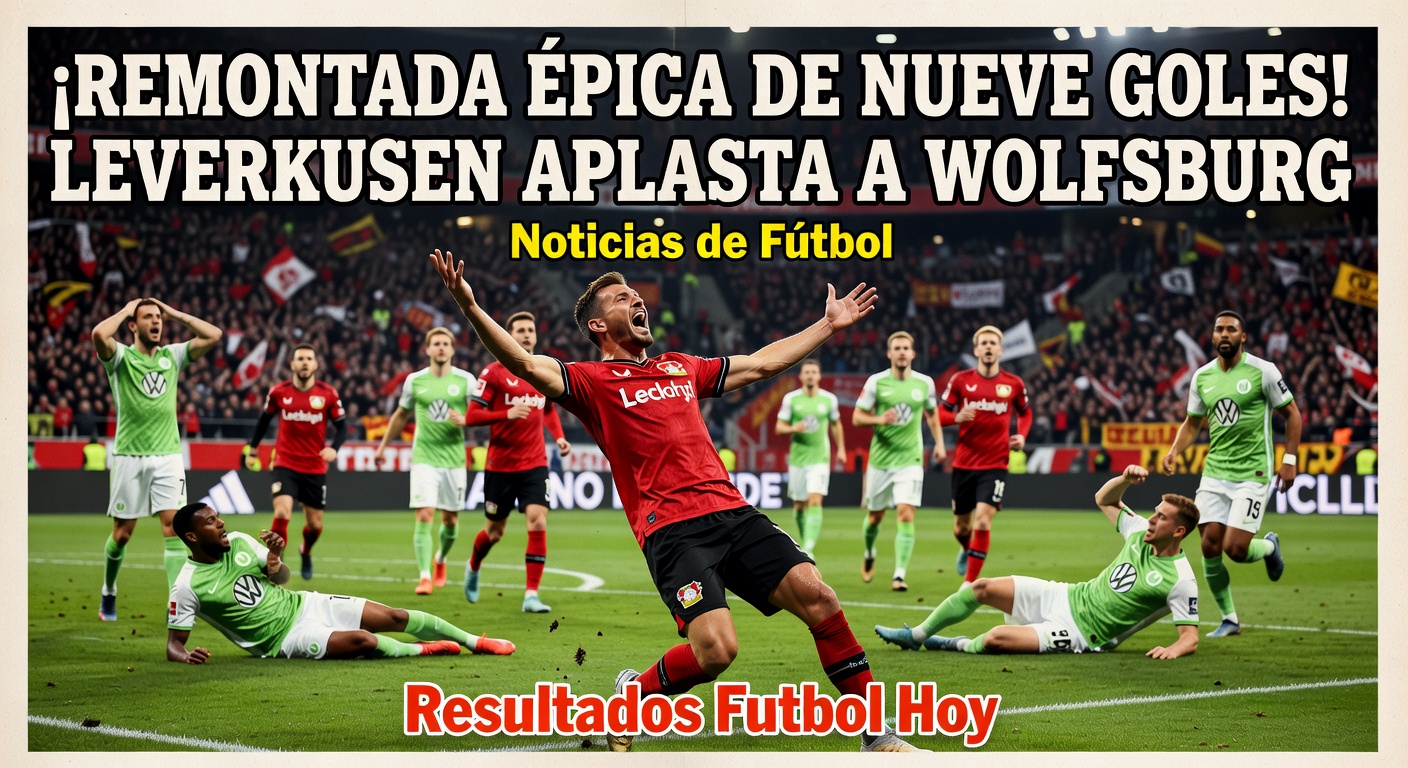 Bayer Leverkusen Crush Wolfsburg 6-3 in Bundesliga