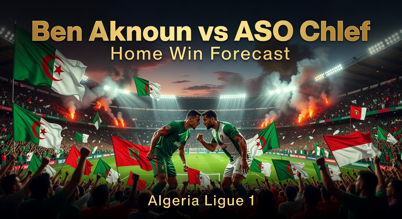 Ben Aknoun vs ASO Chlef Pronóstico / Prediction