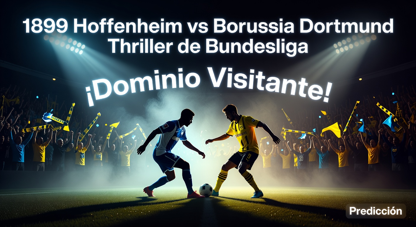 1899 Hoffenheim vs Borussia Dortmund Pronóstico / Prediction