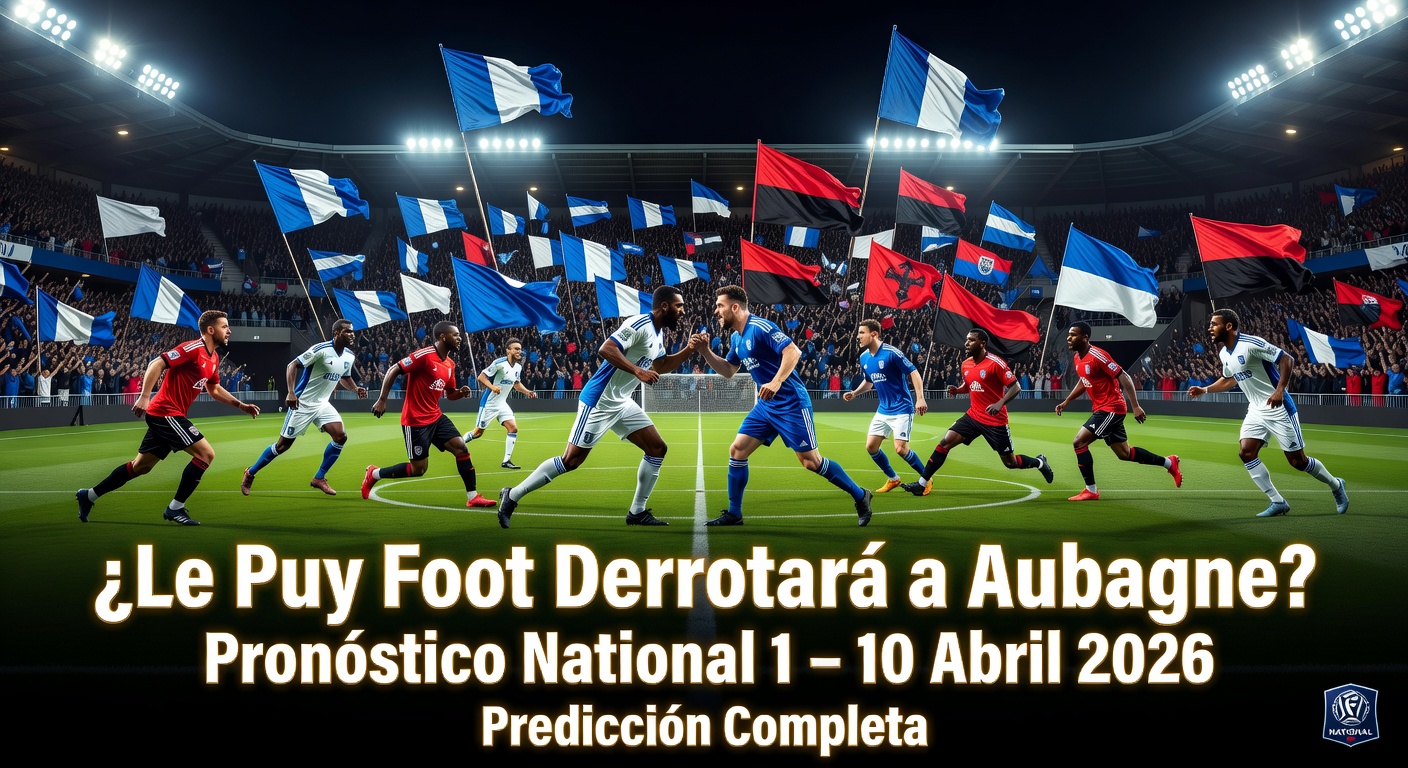 Le Puy Foot vs Aubagne Pronóstico / Prediction