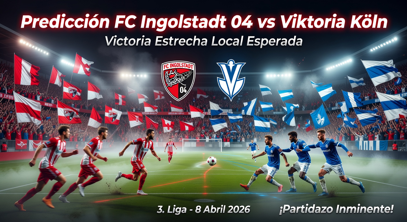 FC Ingolstadt 04 vs FC Viktoria Köln Pronóstico / Prediction