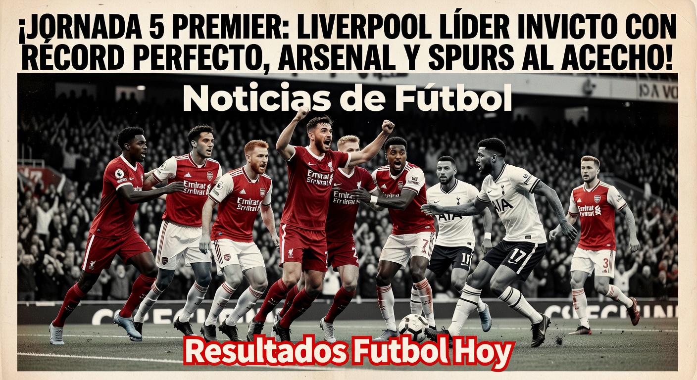 Liverpool Go Top of Premier League with Perfect Record After Matchday 5 (Ad-hoc News, 2 hours ago)