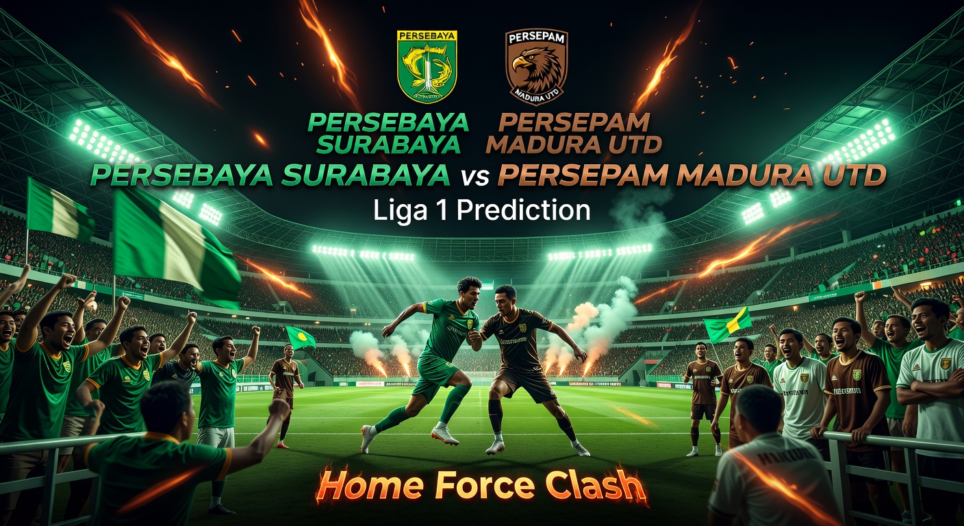 Persebaya Surabaya vs Persepam Madura Utd Pronóstico / Prediction