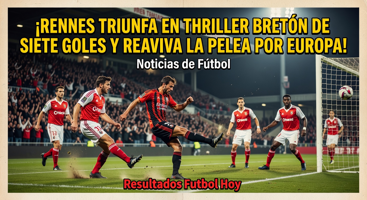 Stade Rennais 4-3 Brest in thrilling Ligue 1 match