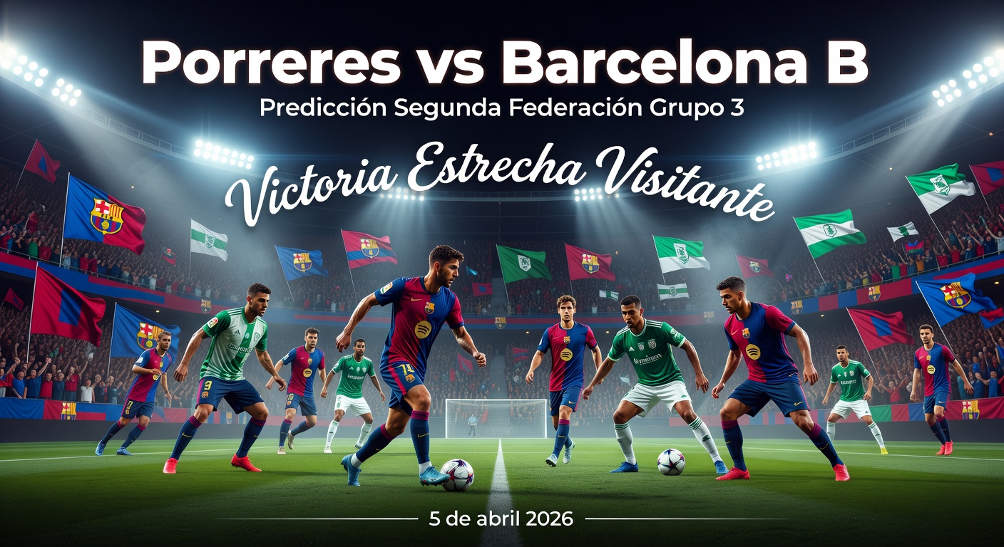 Porreres vs Barcelona B Pronóstico / Prediction