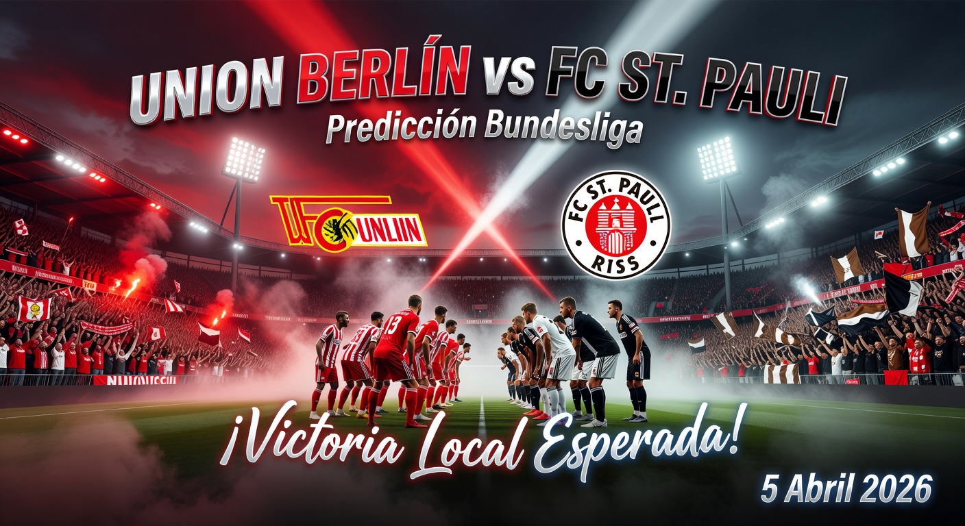 Union Berlin vs FC St. Pauli Pronóstico / Prediction