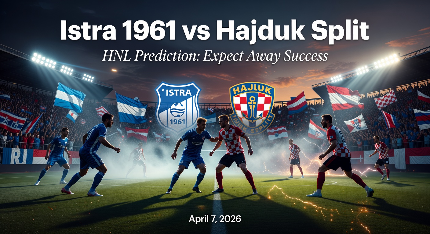Istra 1961 vs HNK Hajduk Split Pronóstico / Prediction