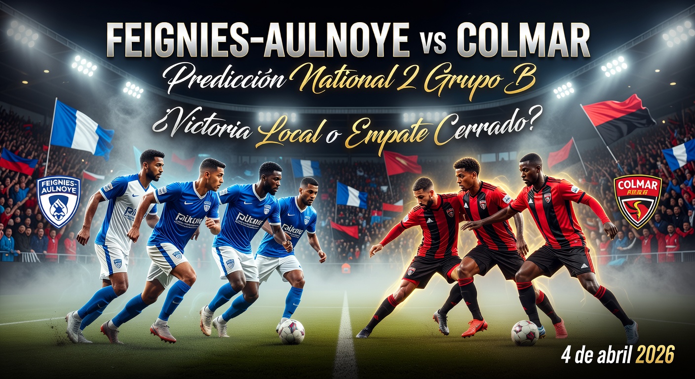 Feignies-Aulnoye vs Colmar Pronóstico / Prediction