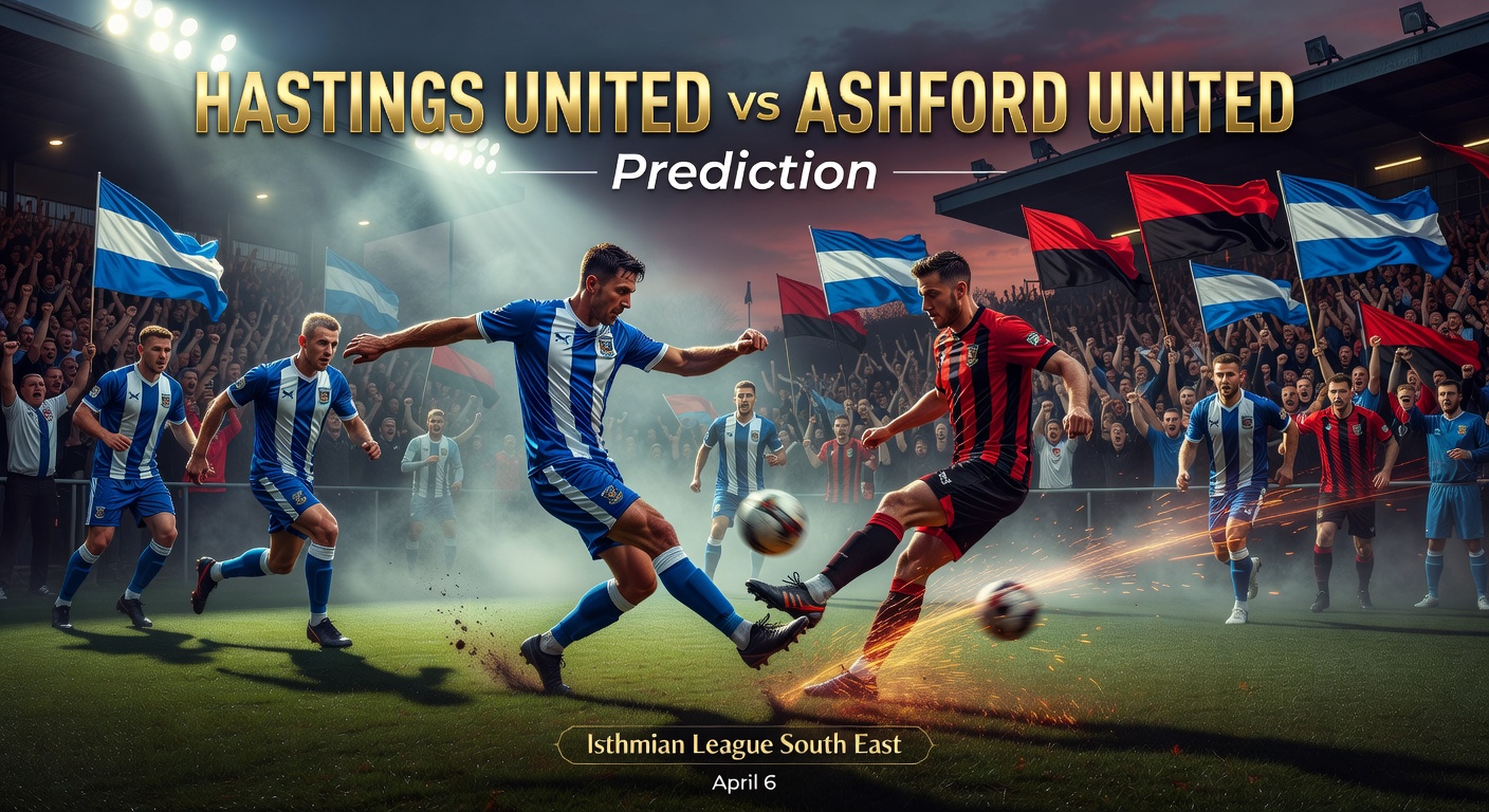 Hastings United vs Ashford United Pronóstico / Prediction