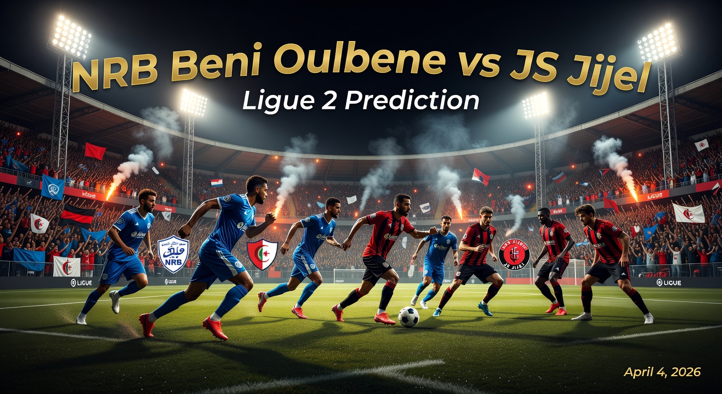 Nrb Beni Oulbene vs JS Jijel Pronóstico / Prediction