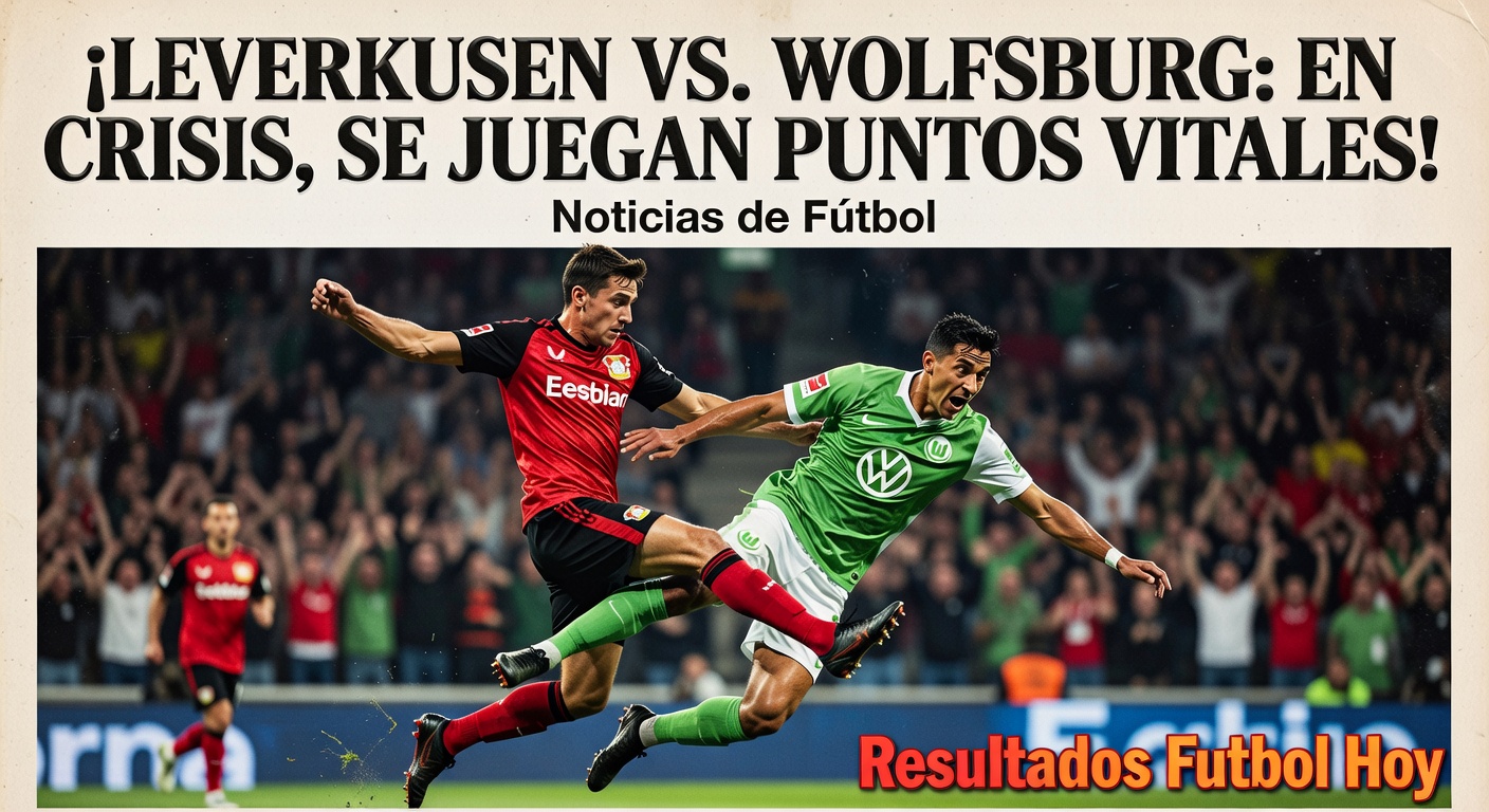 Bayer Leverkusen vs VfL Wolfsburg in Bundesliga