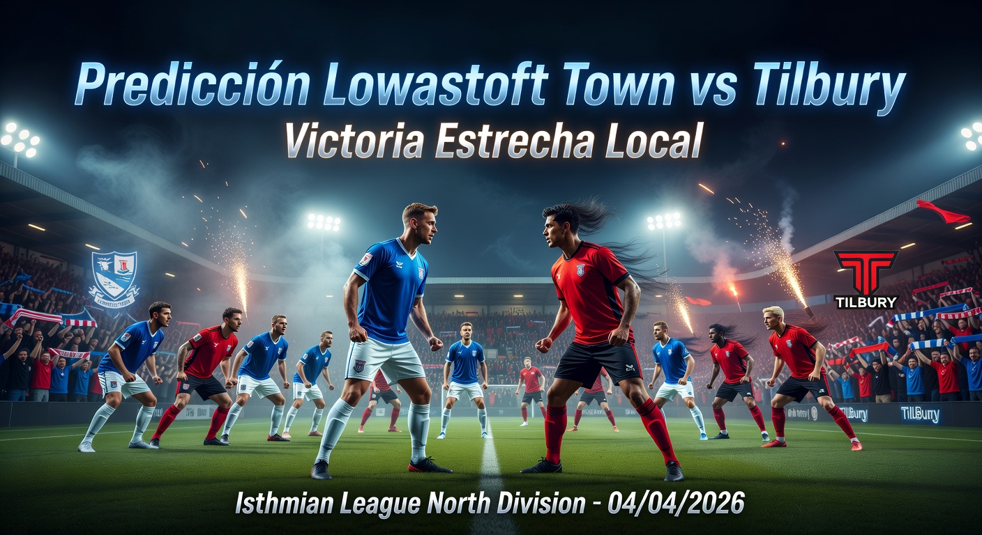 Lowestoft Town vs Tilbury Pronóstico / Prediction