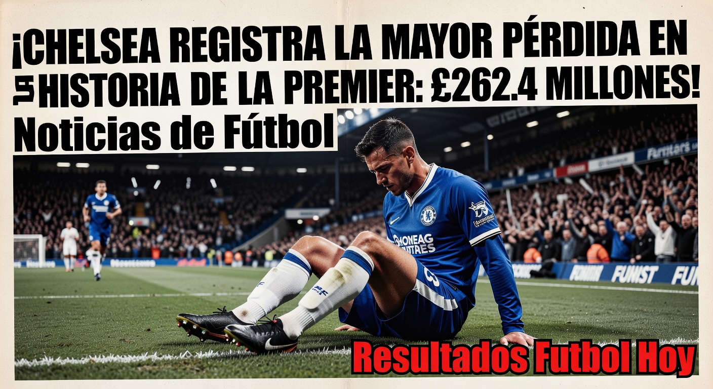 Chelsea report record £262.4m pre-tax loss