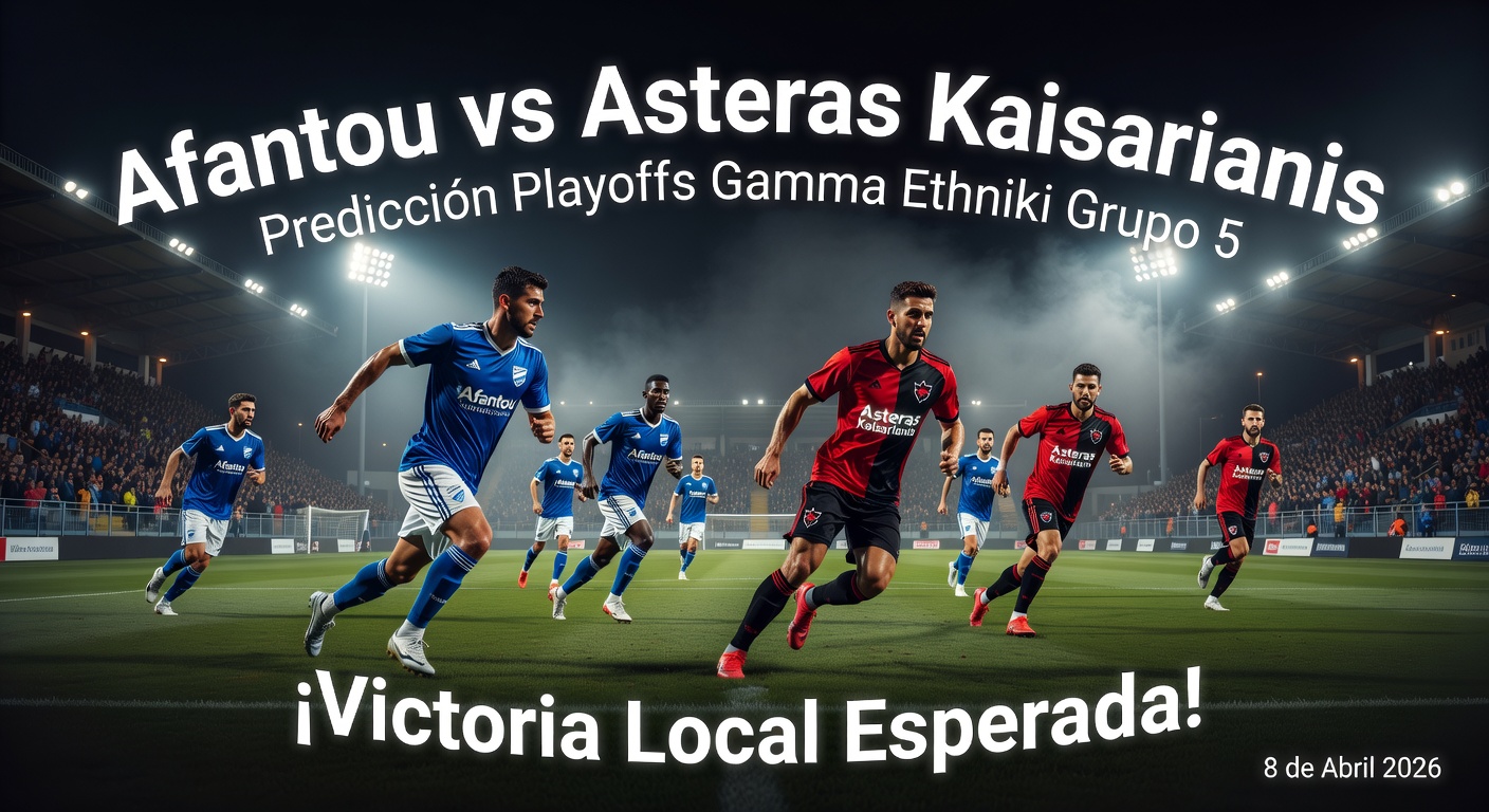 Afantou vs Asteras Kaisarianis Pronóstico / Prediction