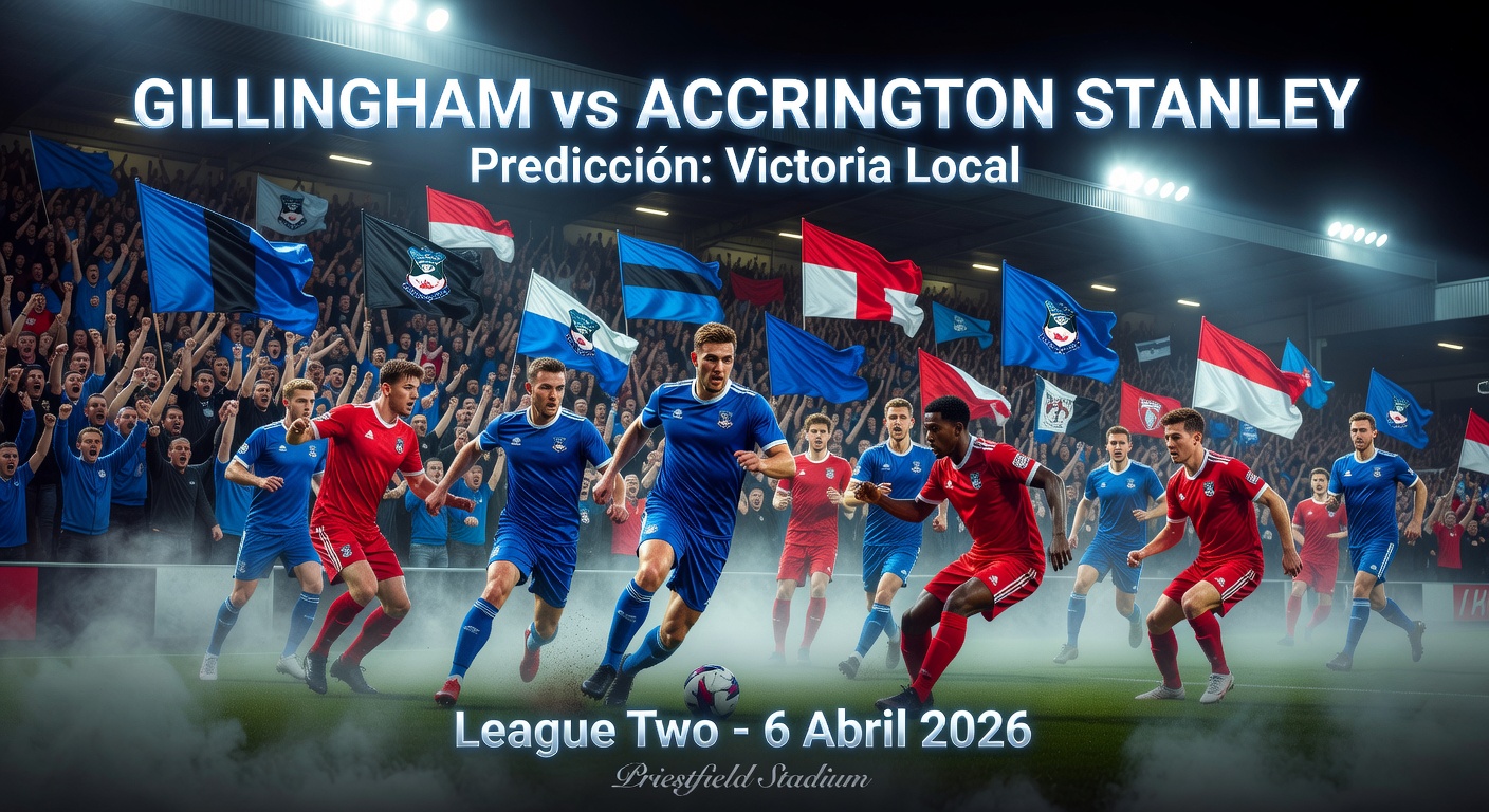 Gillingham vs Accrington ST Pronóstico / Prediction