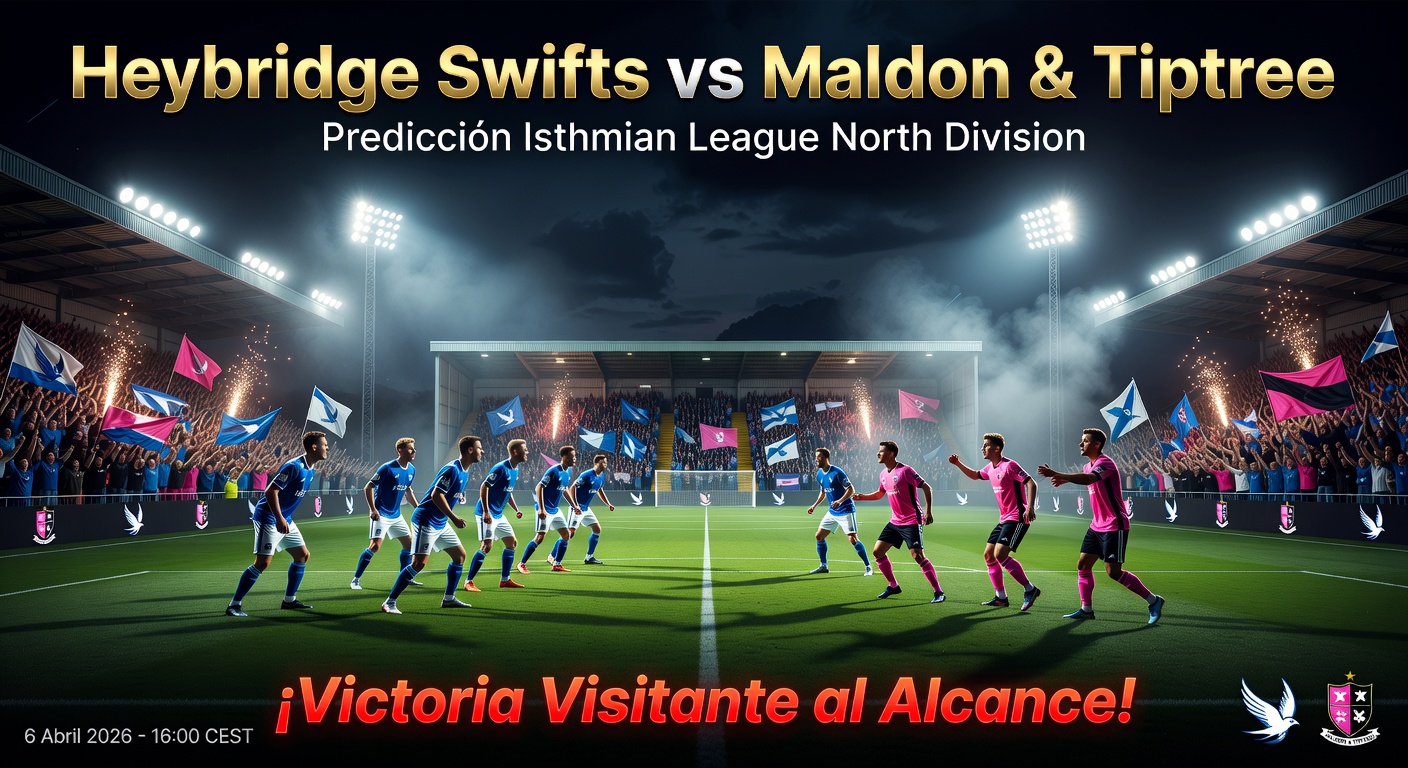 Heybridge Swifts vs Maldon & Tiptree Pronóstico / Prediction