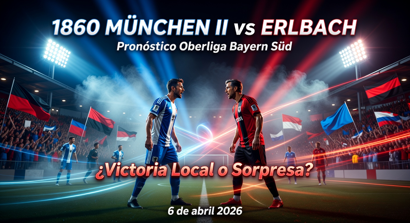 1860 München II vs Erlbach Pronóstico / Prediction