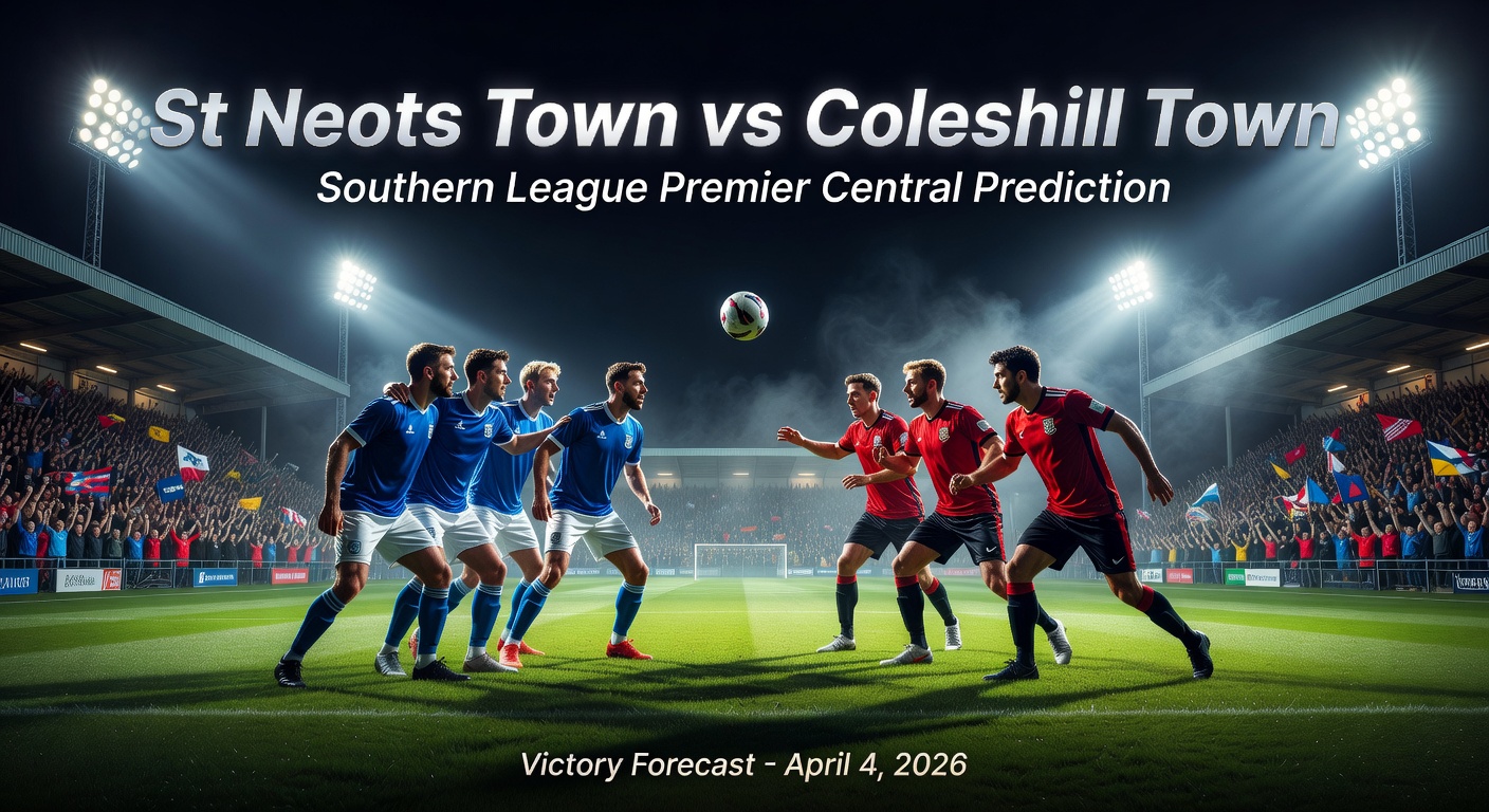 St Neots Town vs Coleshill Town Pronóstico / Prediction